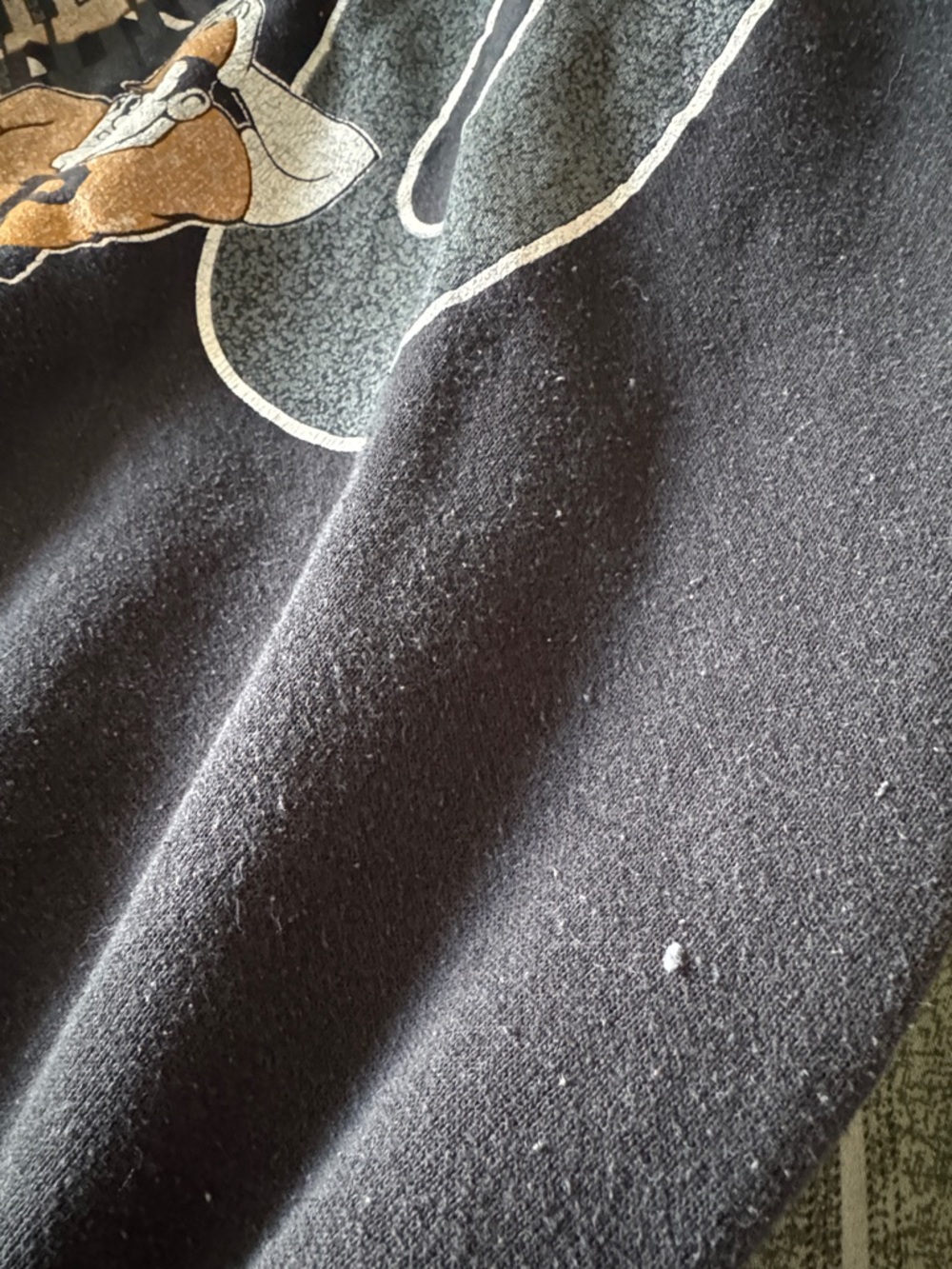 Vintage Purdue University Black Graphic Crewneck Sweatshirt - Picture 2 of 3